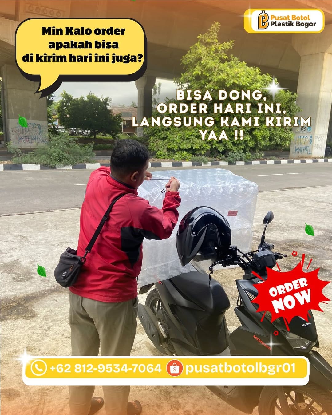 Post 6 by pusat botol plastik bogor on Instagram (image)