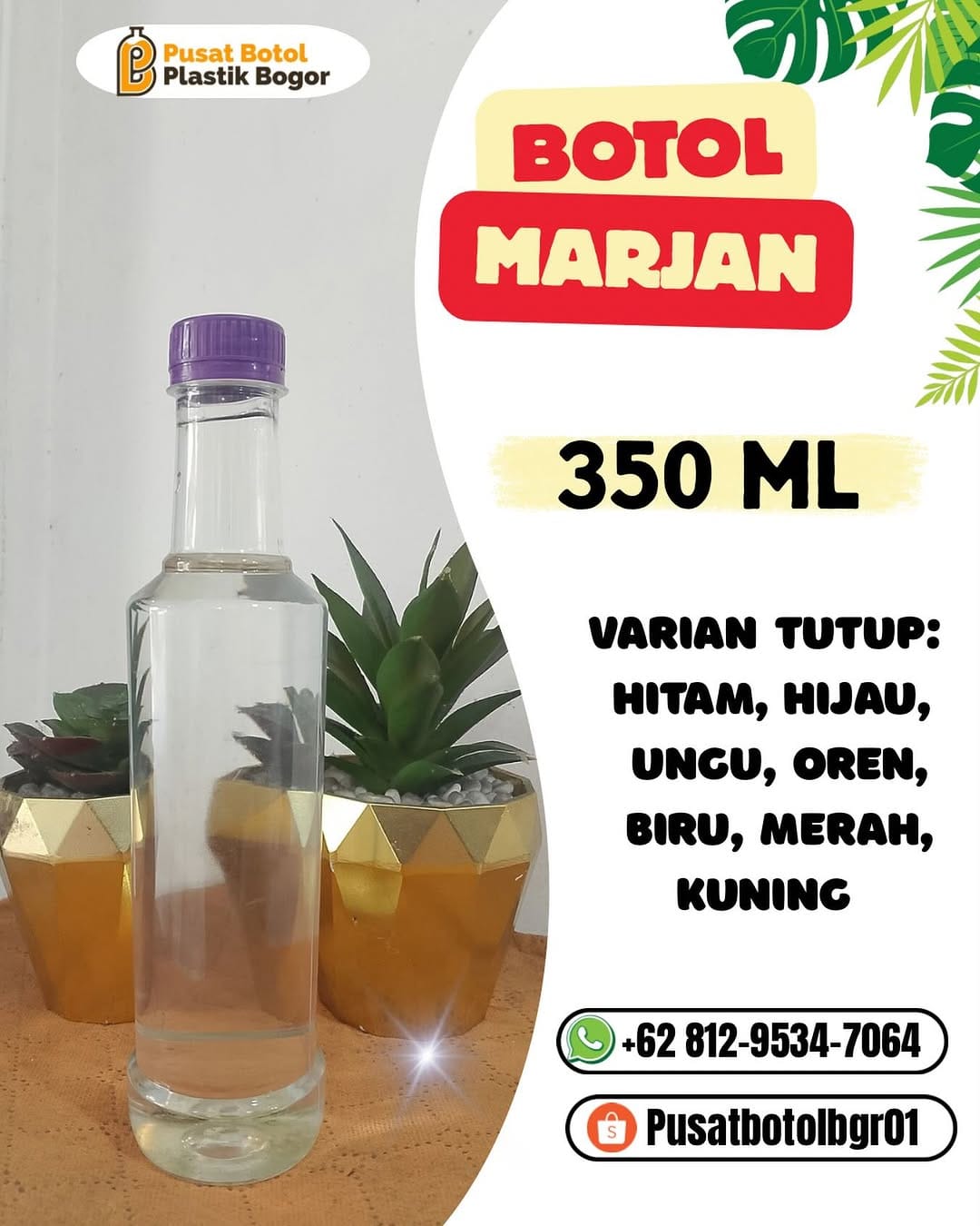 Post 4 by pusat botol plastik bogor on Instagram (image)