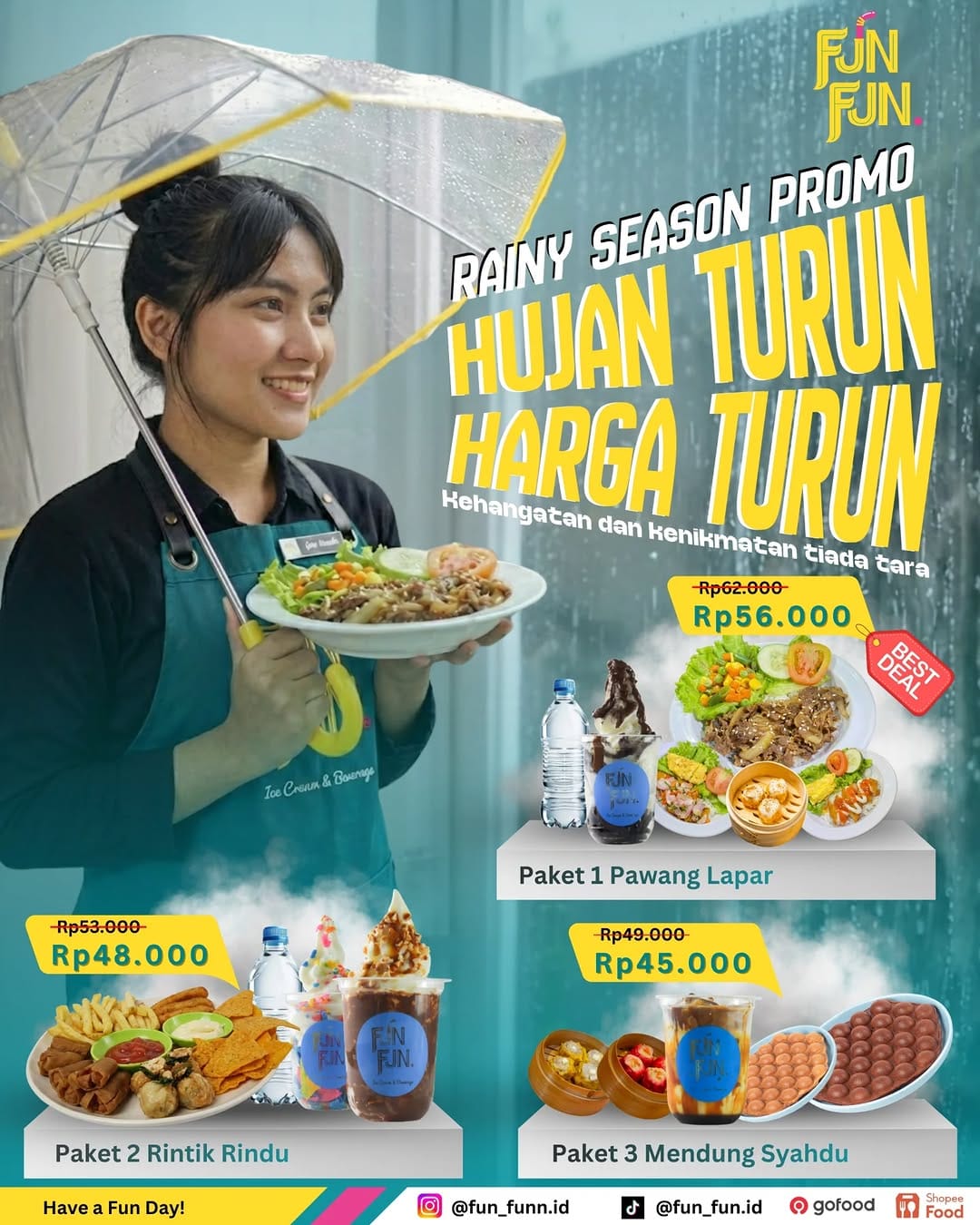 Post 9 by FUN FUN Ice Cream and Beverage on Instagram (image)