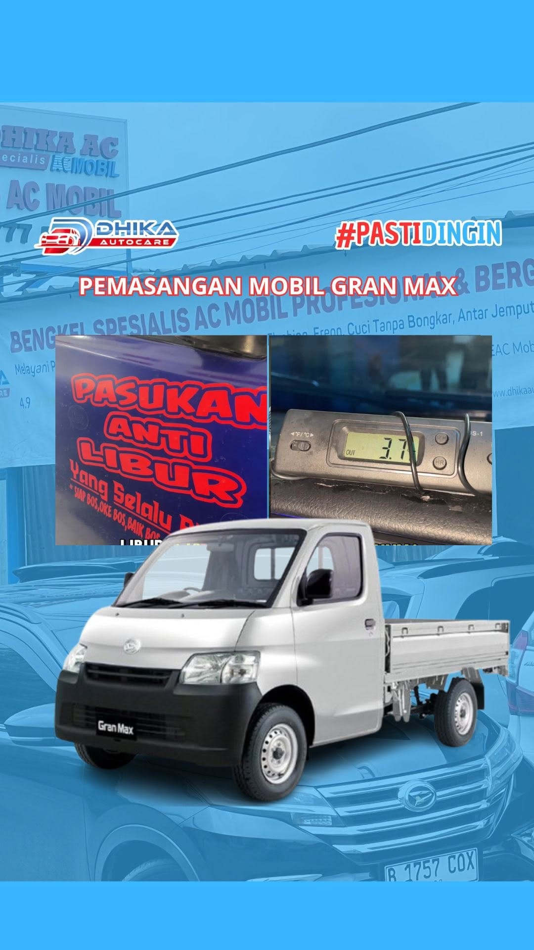 Post 1 by Dhika autocare on Instagram (video)