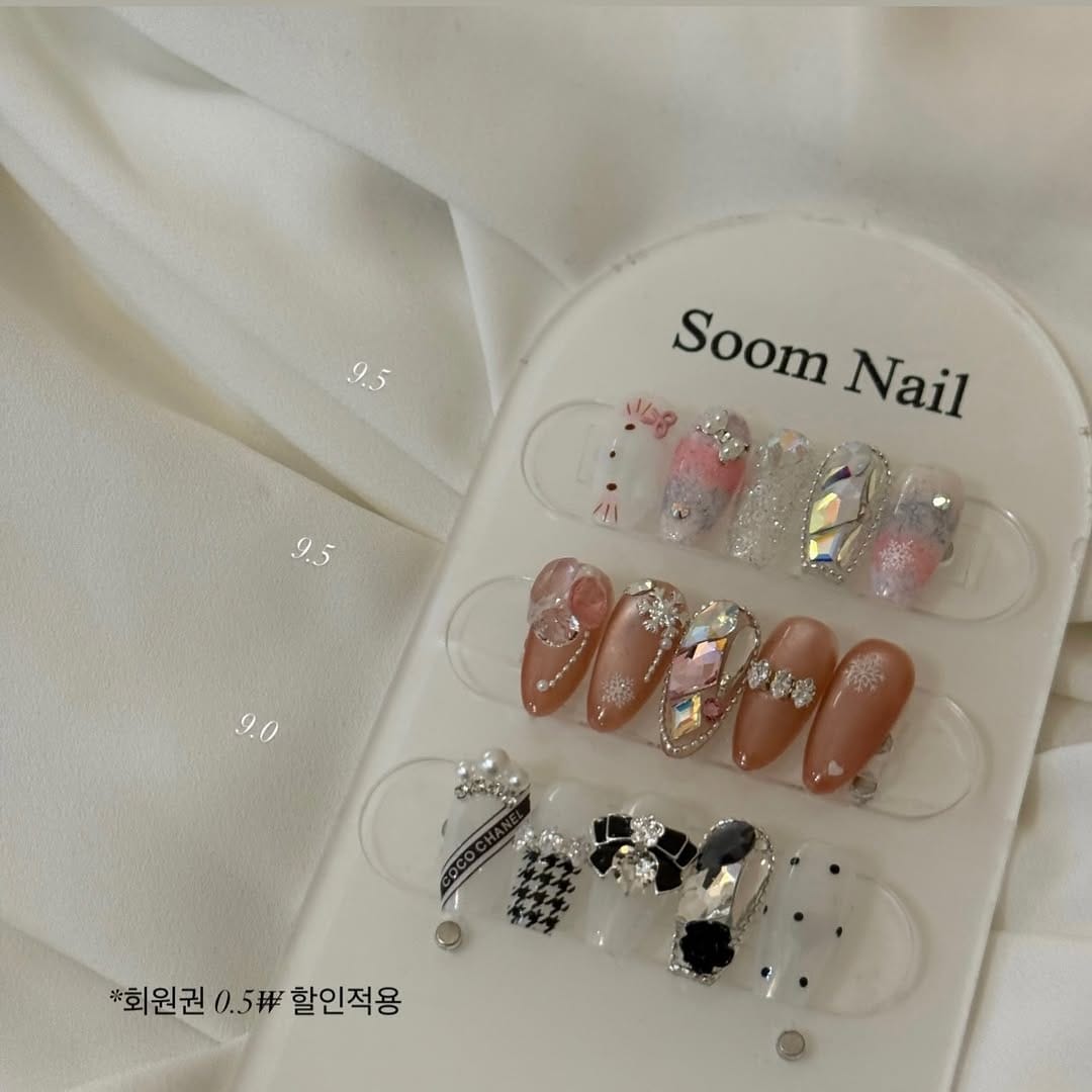 Post 8 by 숨네일 soom nail on Instagram (image)