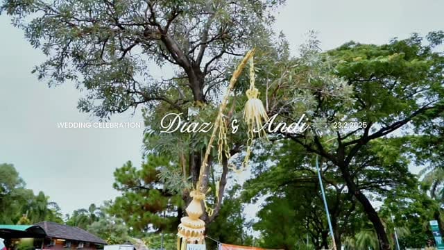 Post 3 by DJULIYAN WEDDING on Instagram (video)
