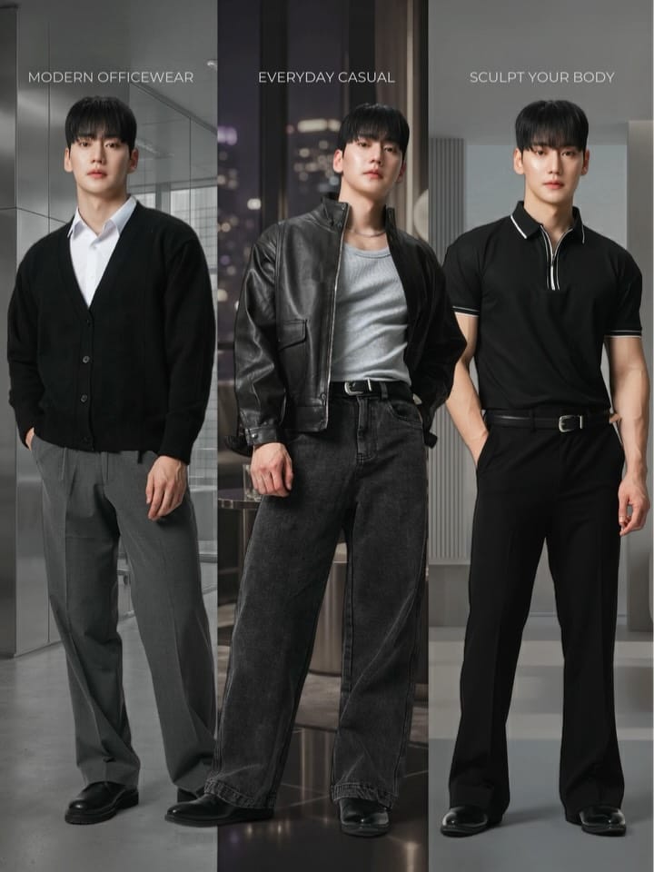 Post 9 by DANDY COSMO - แบรนด์เสื้อผ้าผู้ชาย เกาหลี🇰🇷 on Instagram (carousel)