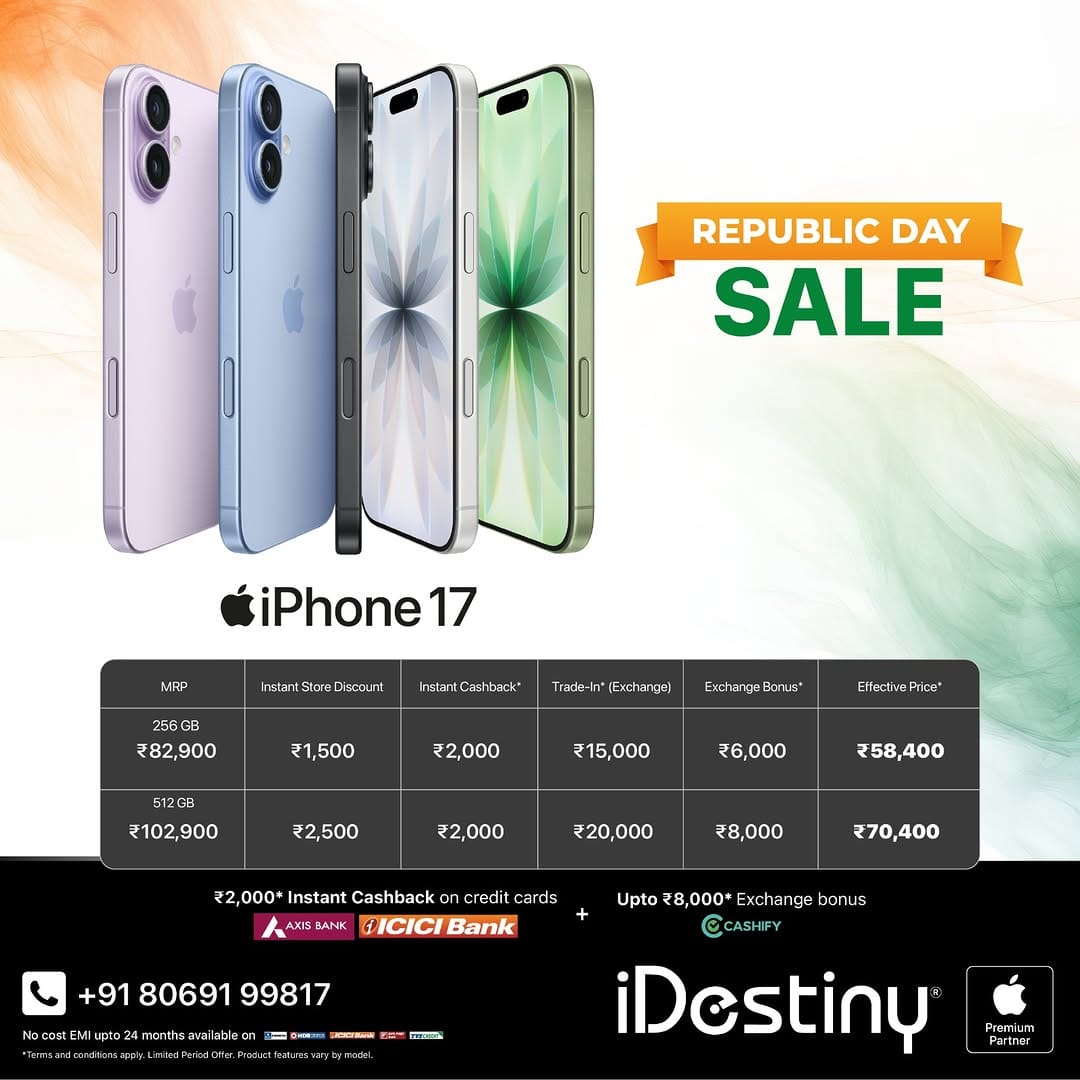 Post 6 by iDestiny - Apple Premium Partner on Instagram (image)