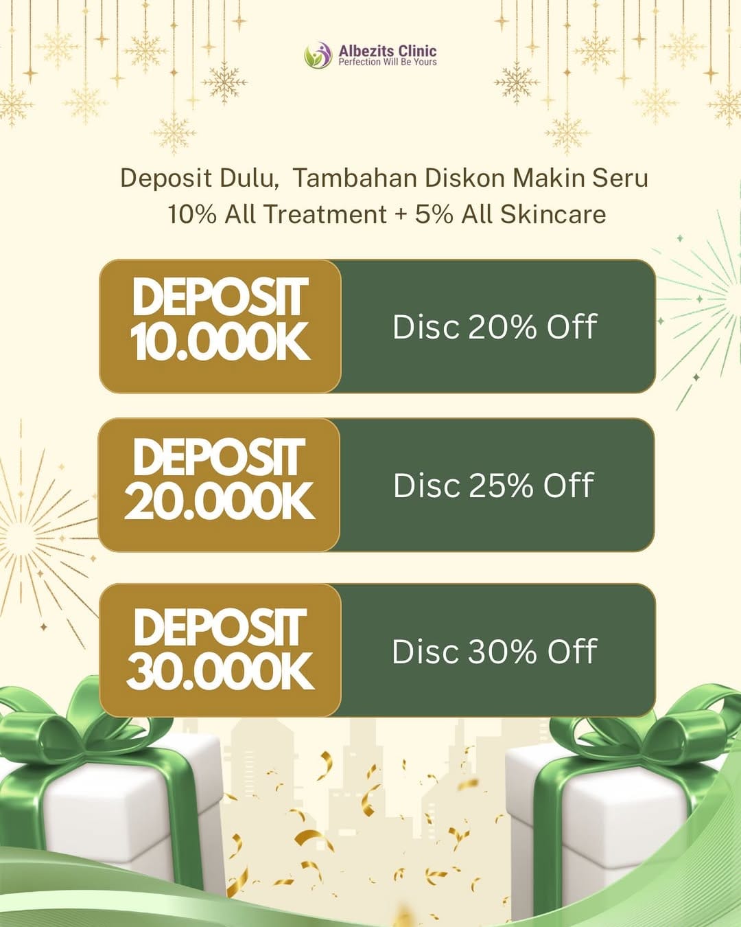 Post 1 by Albezits Clinic - Gold on Instagram (image)