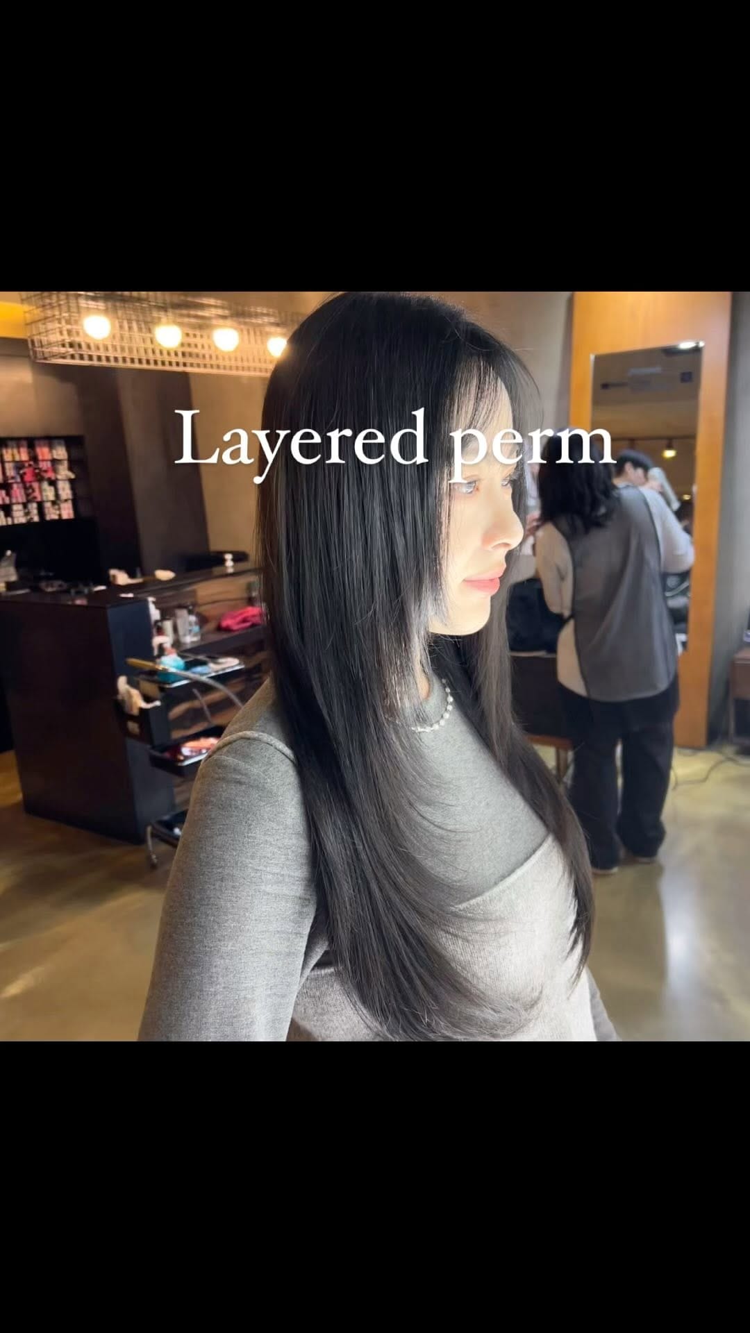 Post 3 by 서산미용실 바운스헤어 민형쌤 [시스루펌,리프펌,애즈펌] on Instagram (video)