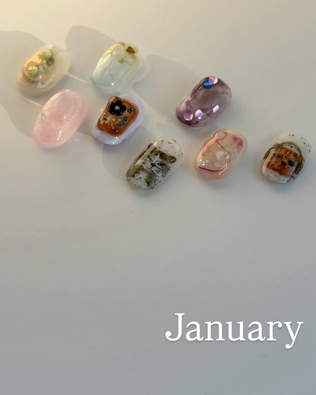 Post 9 by 오오네일스튜디오 on Instagram (carousel)