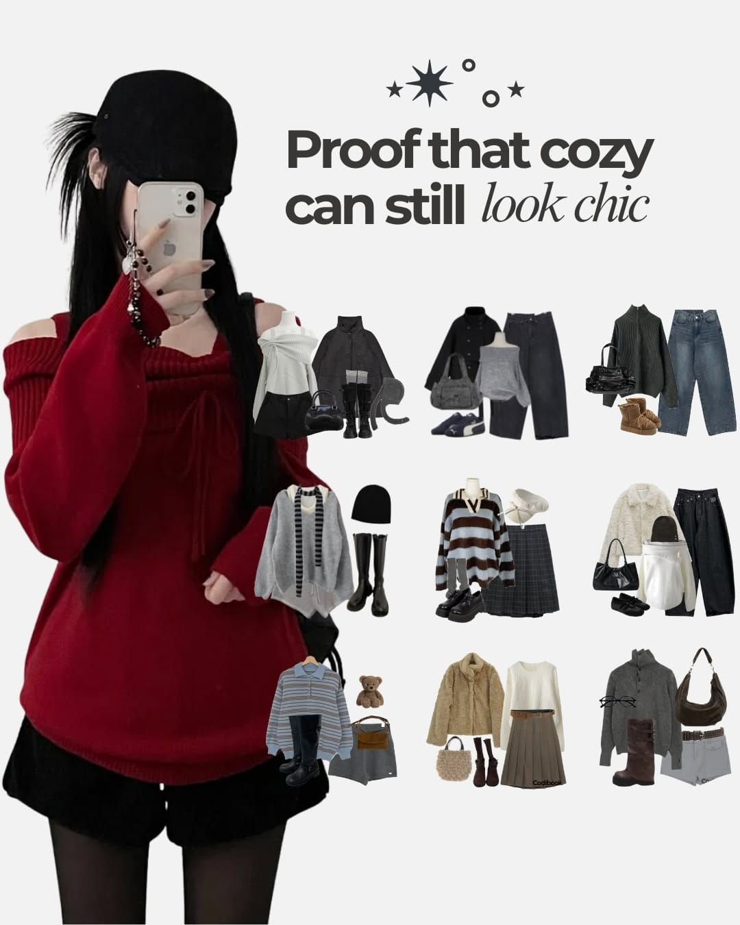 Post 8 by 코디북 Your Daily Look on Instagram (carousel)