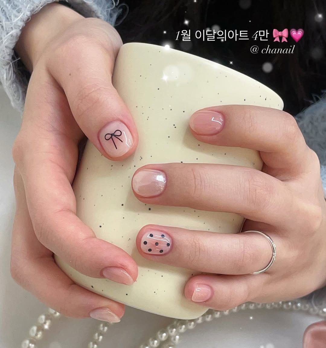 Post 2 by 수원네일 | 수원역네일 | 수원역 본점 • CHANAIL 샤네일🤎 on Instagram (image)
