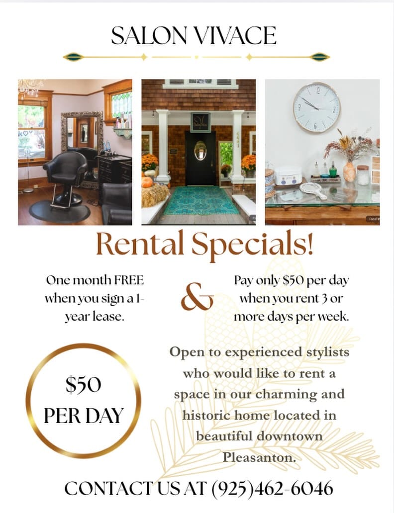 Post 1 by Vivace Pleasanton | Hair Salon on Instagram (image)