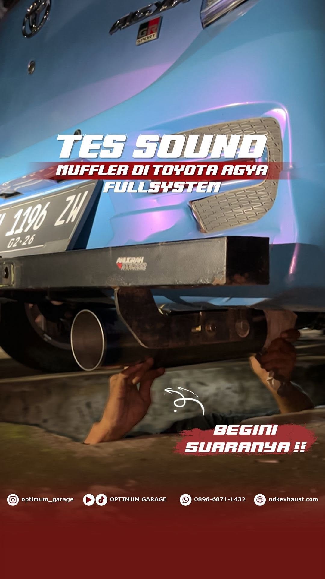 Post 3 by Optimum Garage Official Shop on Instagram (video)