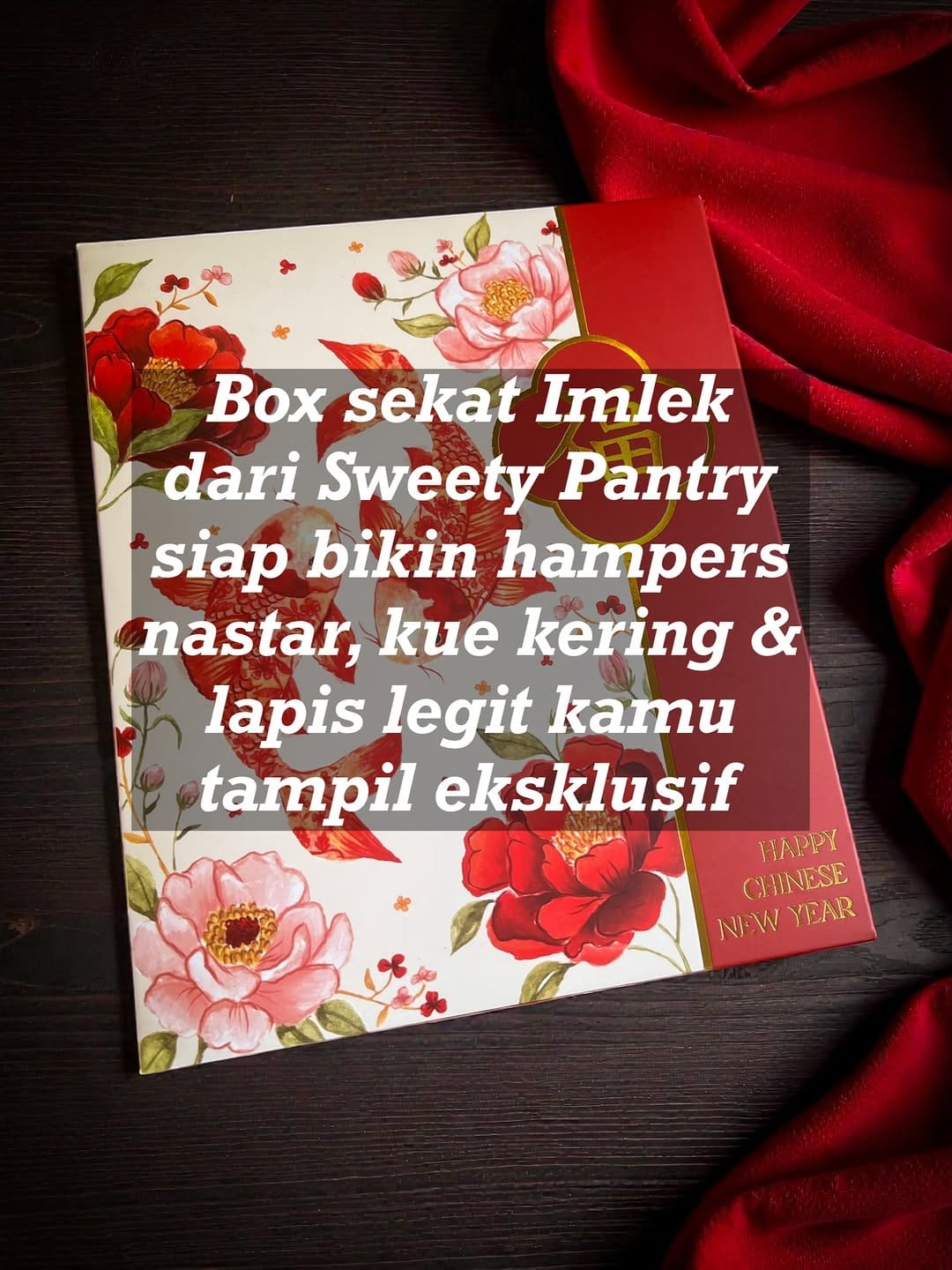 Post 10 by Sweety Pantry | box hampers imlek CNY ready stock on Instagram (carousel)