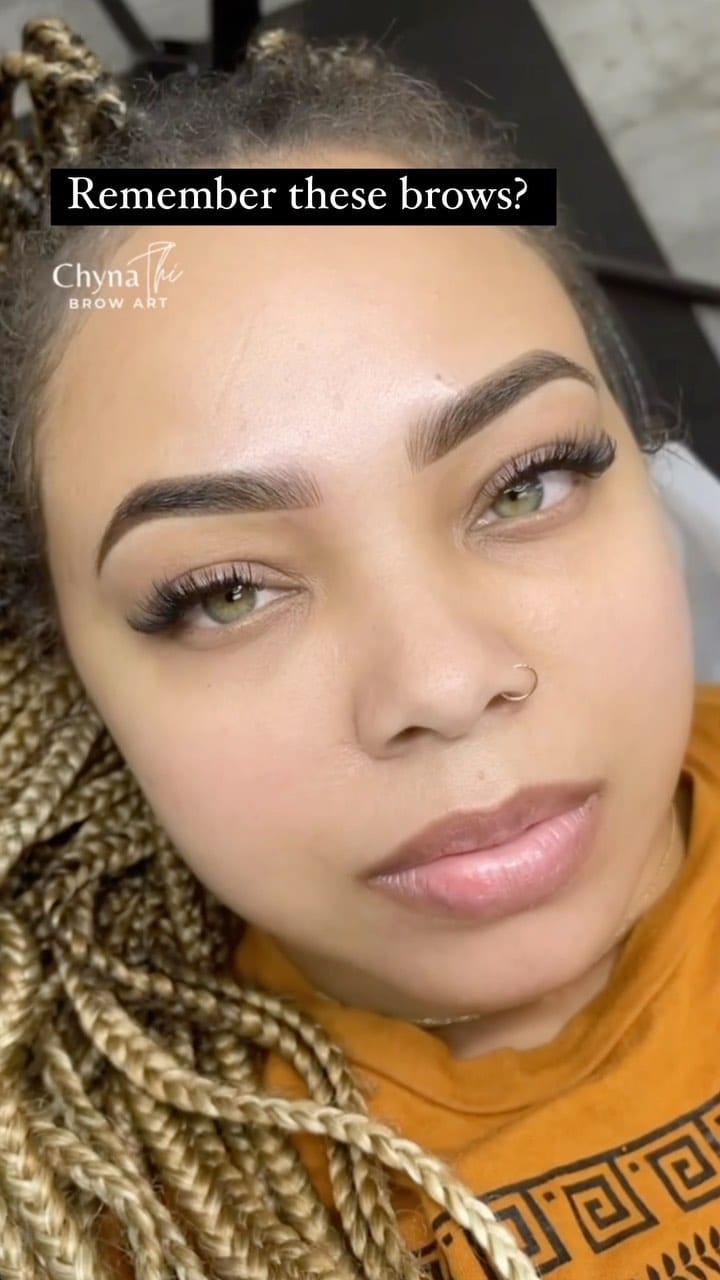 Post 10 by Bay Area Eyebrow Tattoo Specialist | Chyna on Instagram (video)