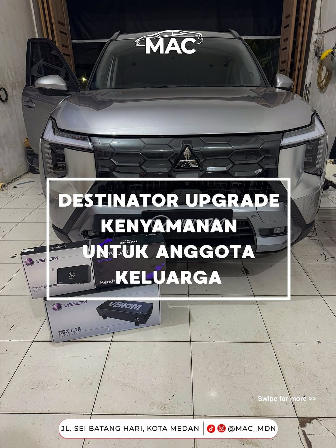 Post 2 by Master Audio Concept - Audio Mobil & Peredam Medan on Instagram (carousel)