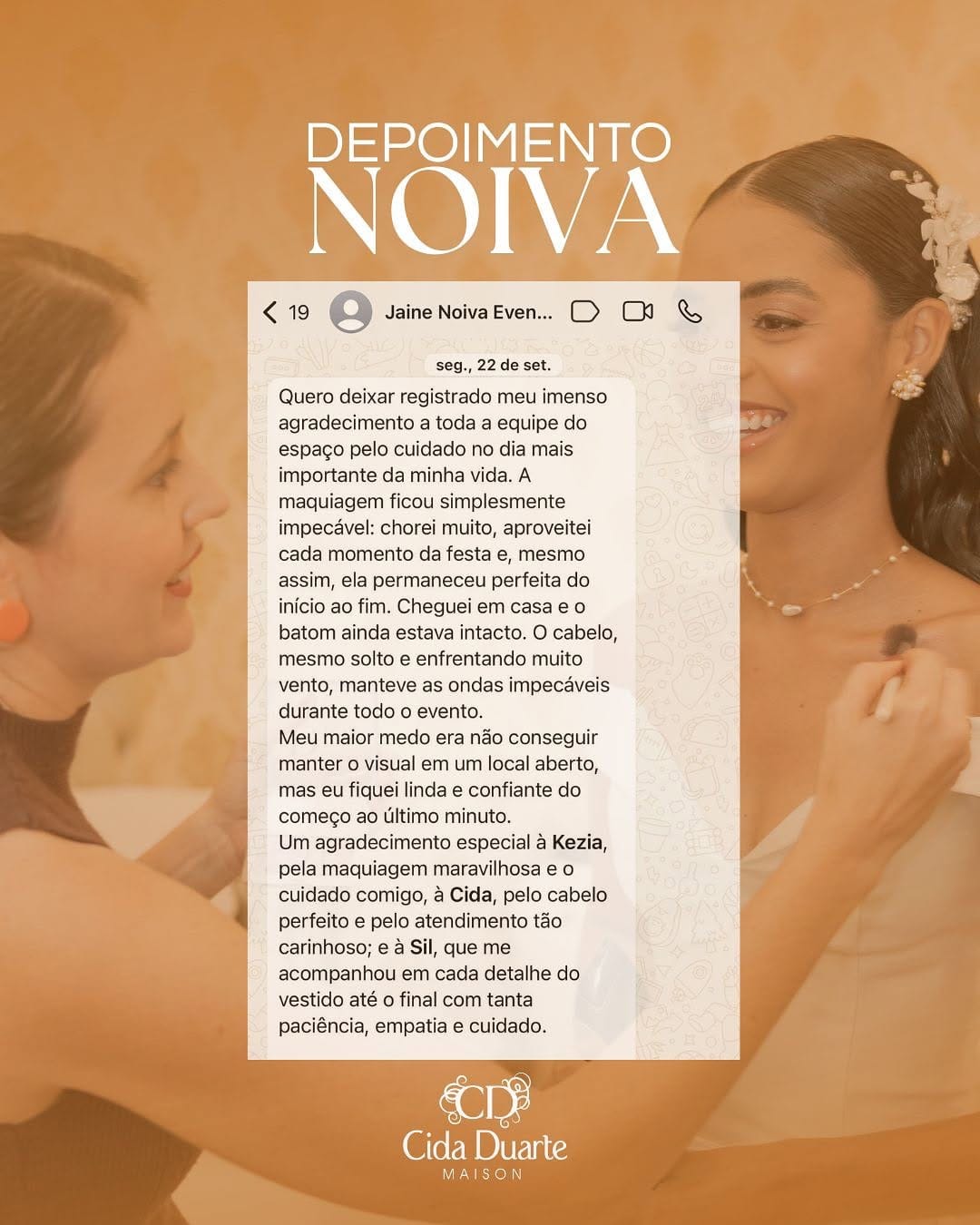 Post 8 by Cida Duarte Noivas e Festas on Instagram (carousel)