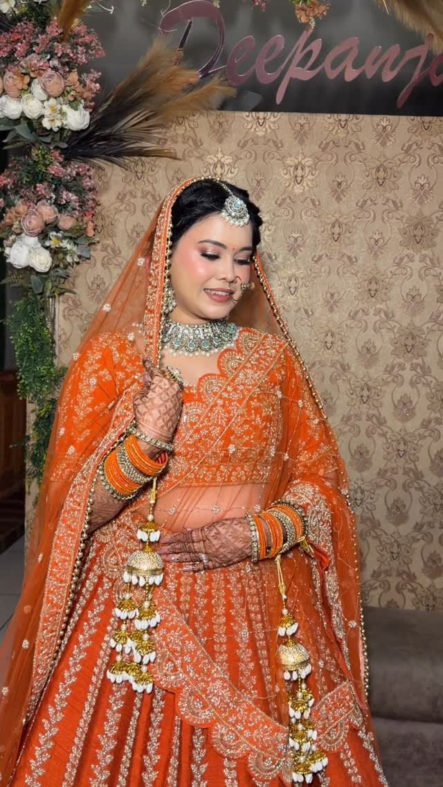 Post 5 by Deepanjali l Bridal Makeup Artist I Roorkee I Delhi on Instagram (video)