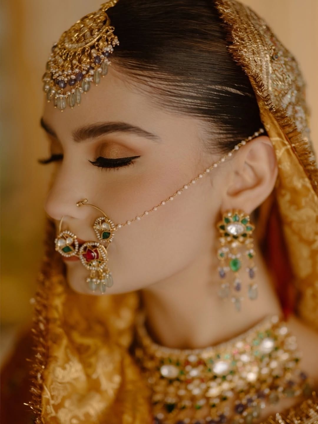 Post 9 by Ravneet Kaur | Bridal Makeup Artist on Instagram (carousel)