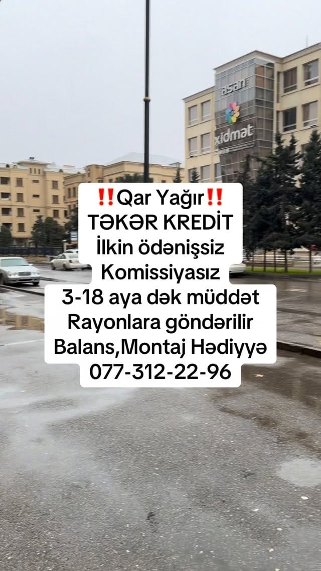 Post 1 by Təkərlənd.az Təkər Kredit on Instagram (video)
