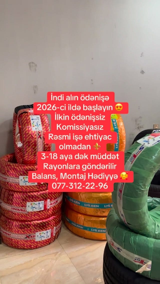 Post 10 by Təkərlənd.az Təkər Kredit on Instagram (video)