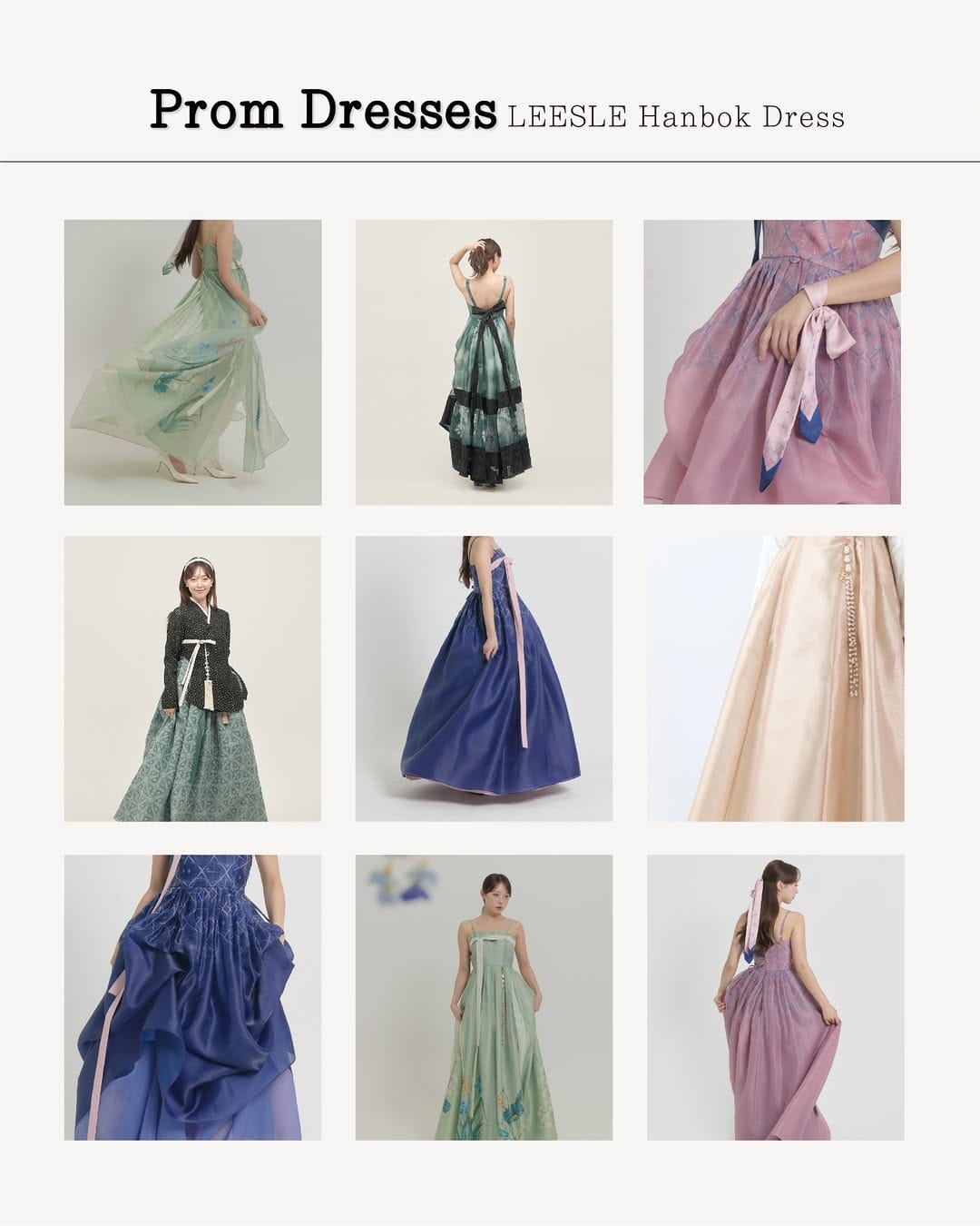 Post 9 by LEESLE(Modern Hanbok) on Instagram (carousel)