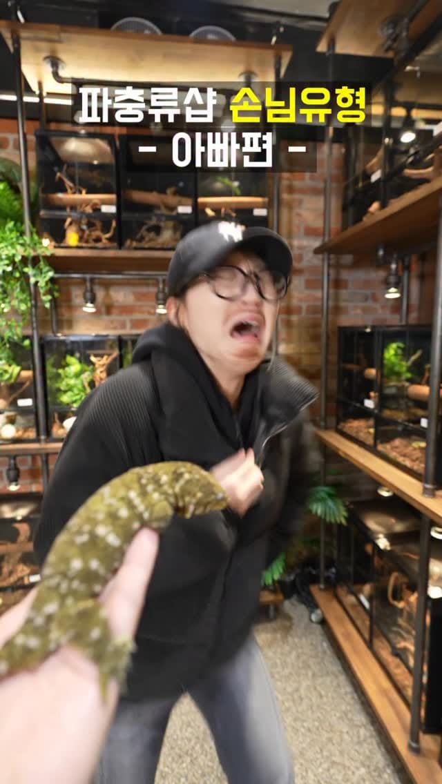 Post 3 by My age[도심속도마뱀] on Instagram (video)