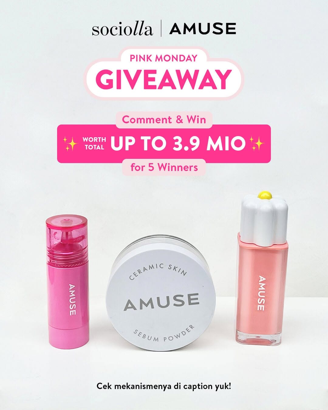 Post 1 by AMUSE INDONESIA on Instagram (image)