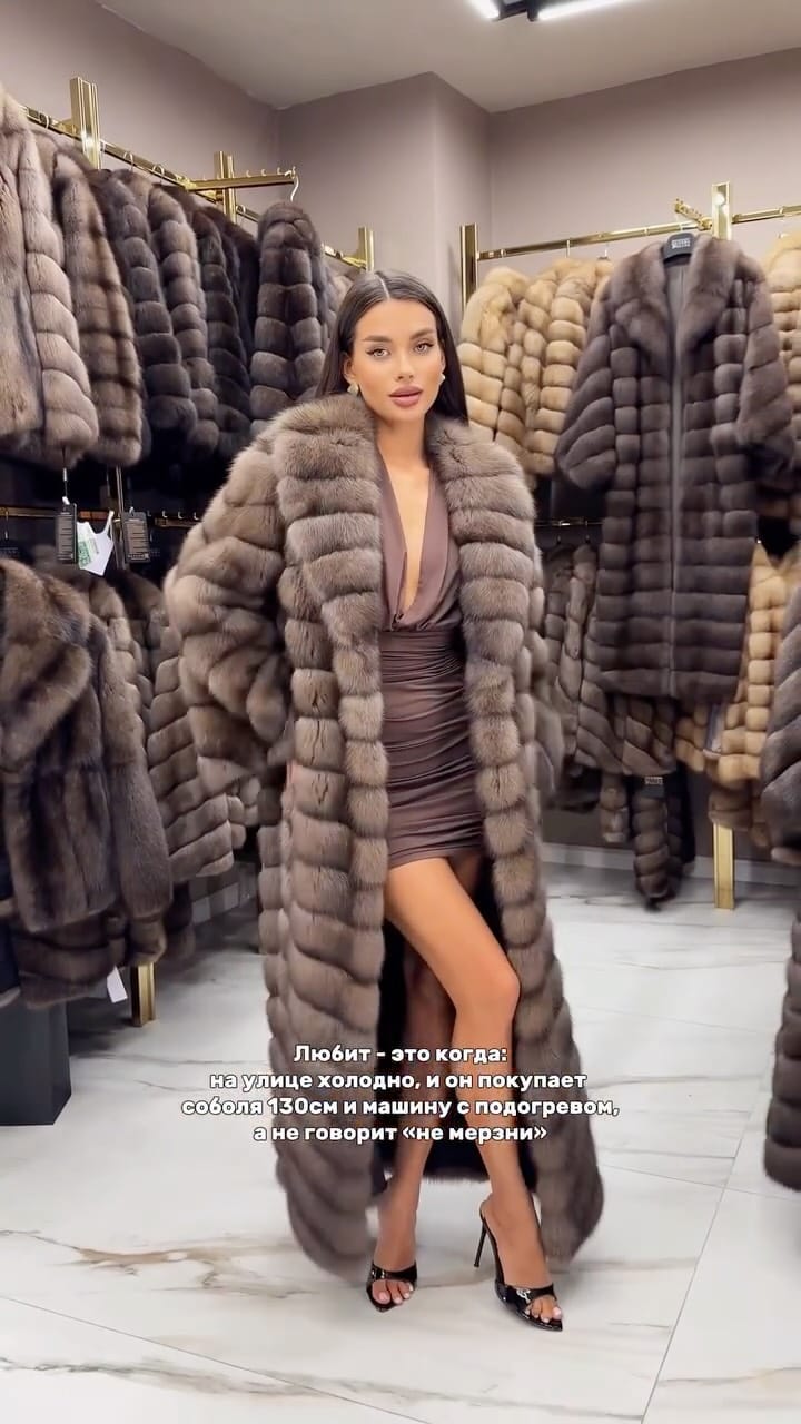 Post 9 by СОБОЛЬ| МЕХА| ШУБЫ|КУНИЦА on Instagram (video)