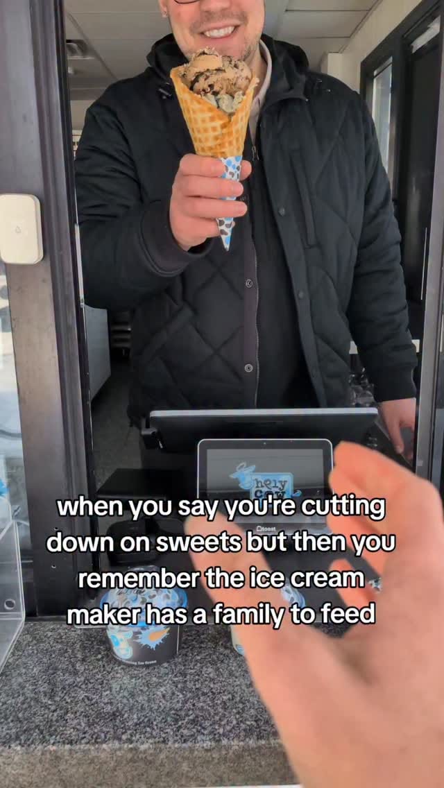 Post 2 by Holy Cow Ice Cream Cafe on Instagram (video)