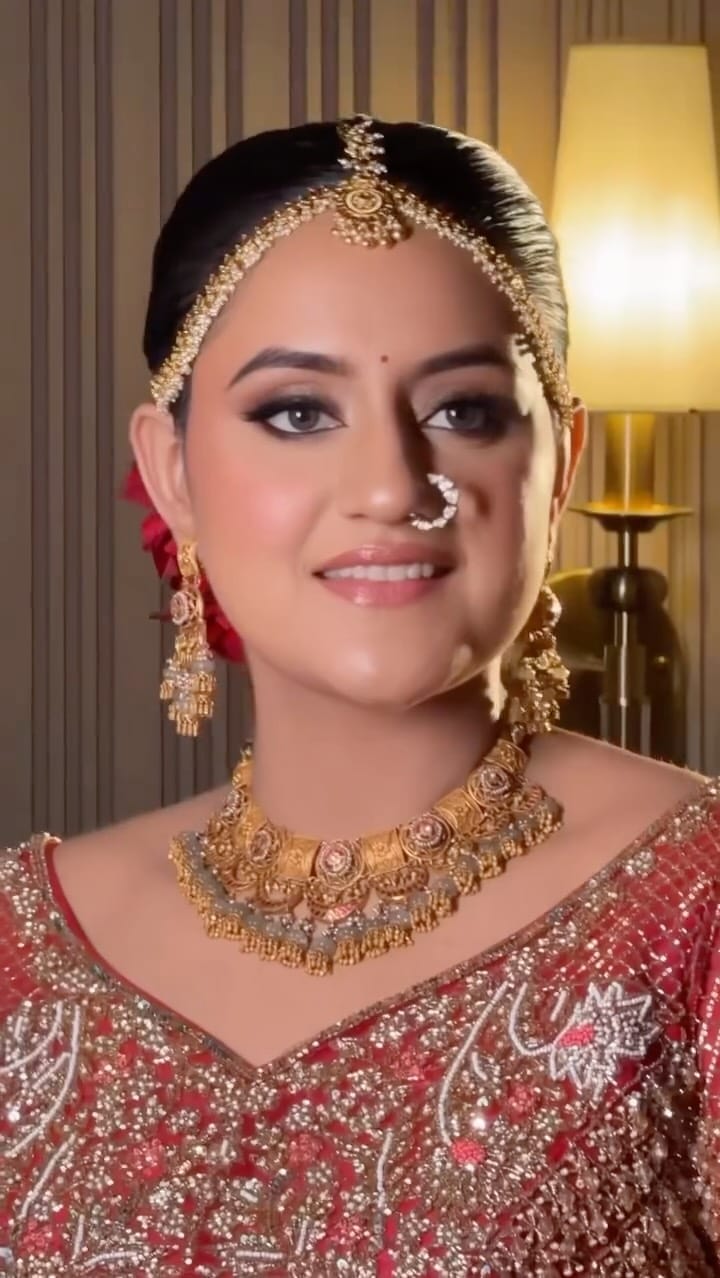 Post 1 by Shilpa Artistry on Instagram (video)