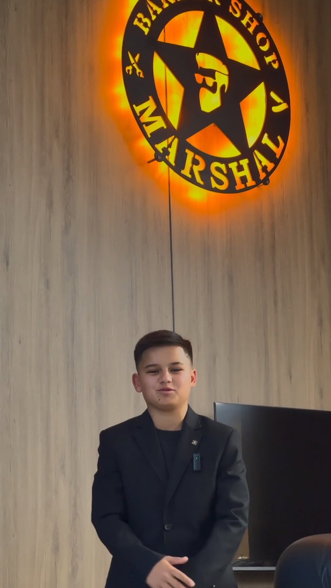 Post 9 by БАРБЕРШОПЫ MARSHAL в г. Бишкек on Instagram (video)