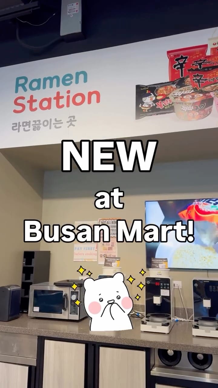 Post 5 by Busan Mart on Instagram (video)