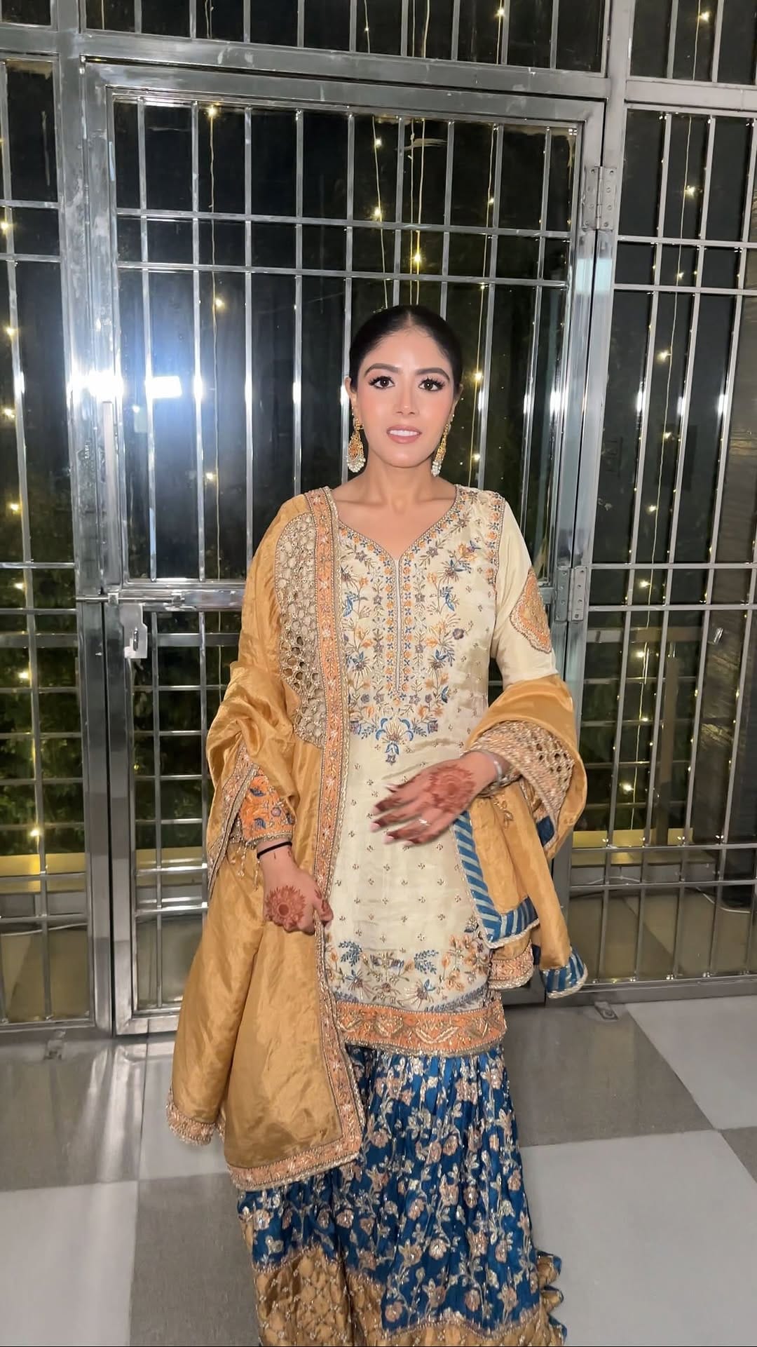 Post 3 by Mandeep kaur / Bridal makeup artist on Instagram (video)