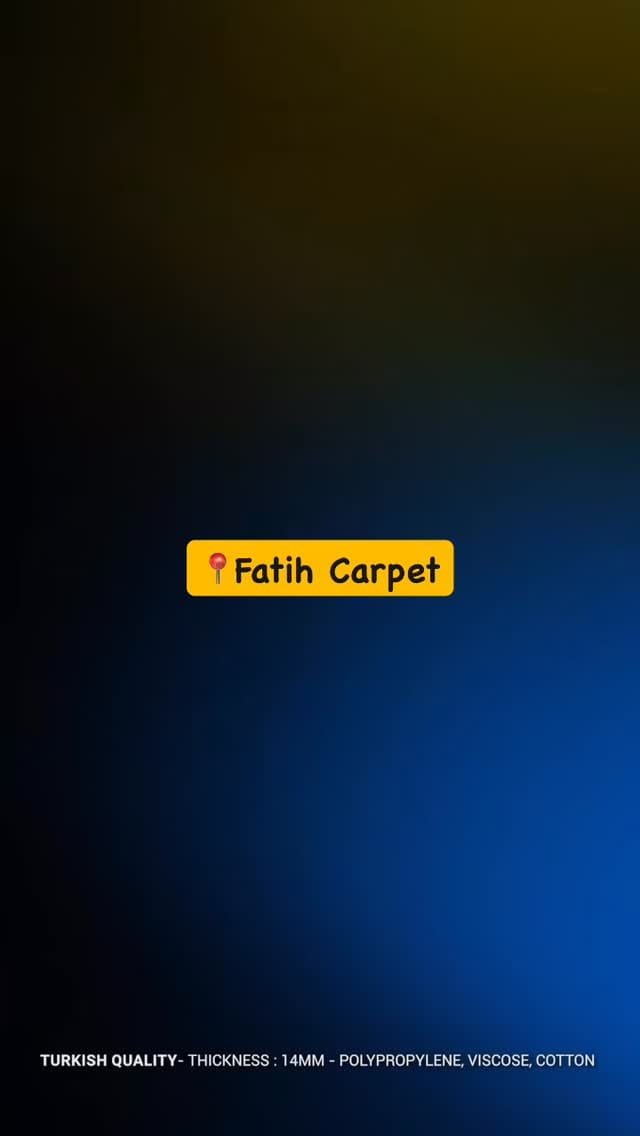 Post 2 by Fatih Carpet⭐️⭐️⭐️⭐️⭐️ on Instagram (video)