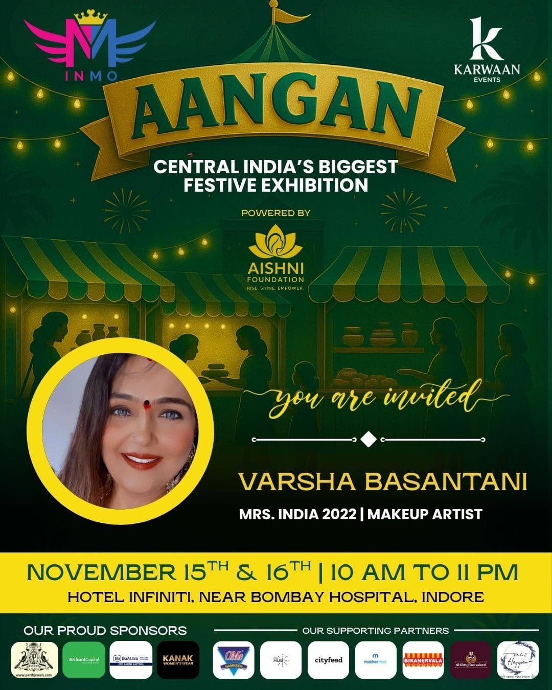 Post 2 by Varsha Basantani_makeup on Instagram (image)