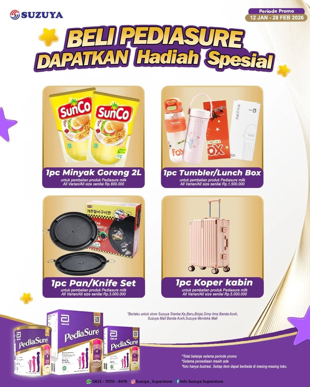 Post 4 by Suzuya Mall Meulaboh on Instagram (image)