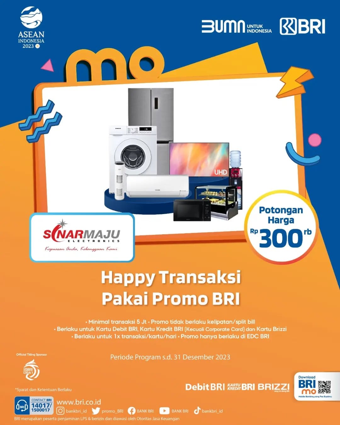 Post 6 by SinarMaju Electronics on Instagram (image)