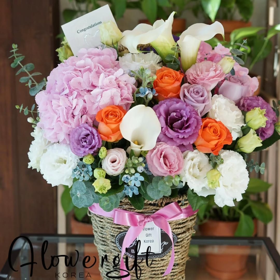 Post 6 by Flower Gift Korea on Instagram (carousel)