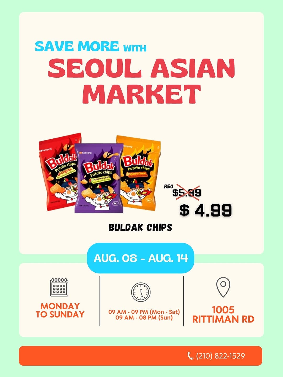 Post 4 by Seoul Asian Market & Café on Instagram (carousel)