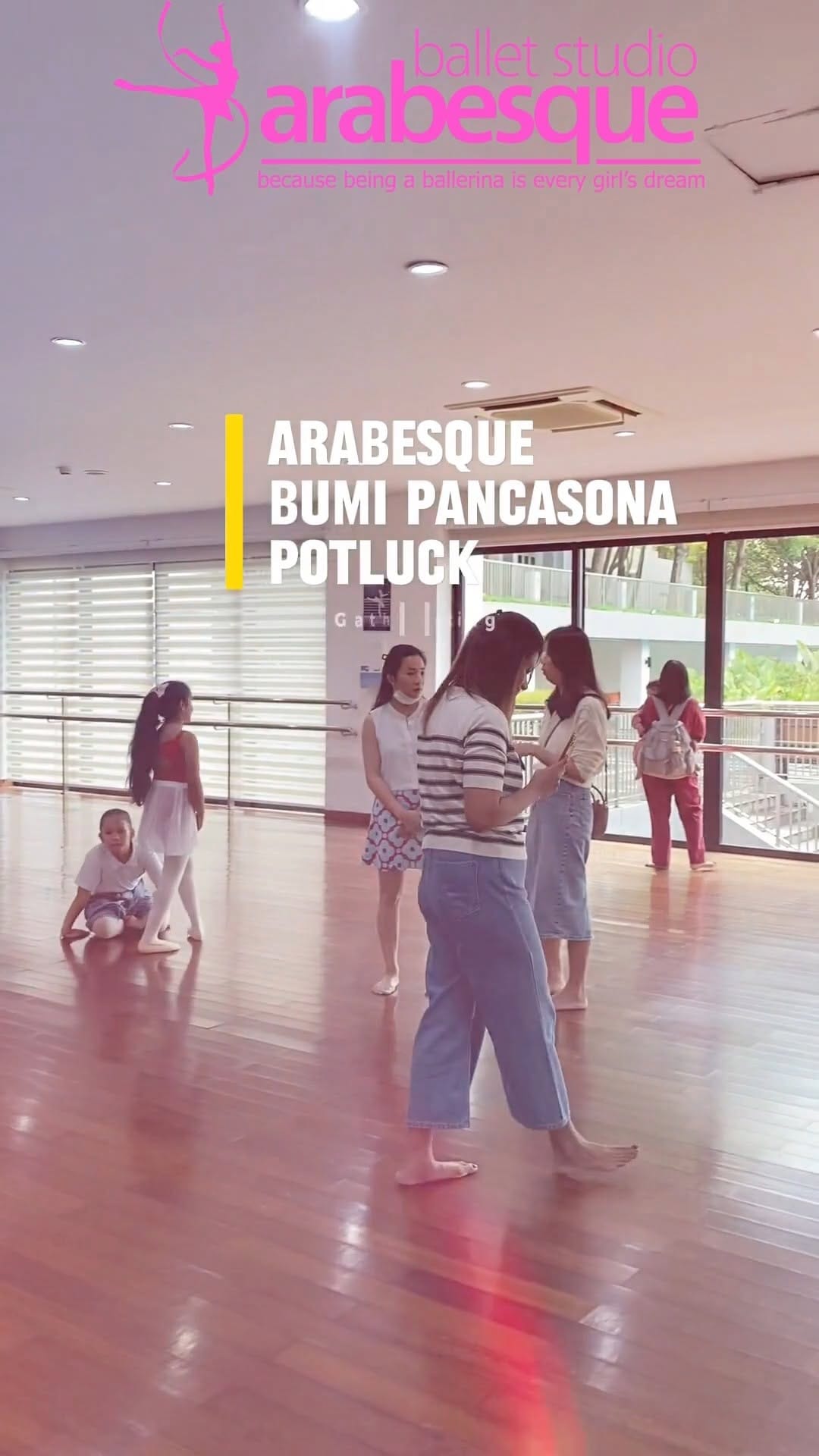 Post 1 by Arabesque Ballet Studio IDN on Instagram (video)
