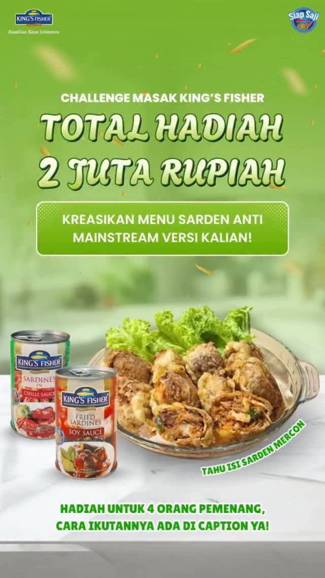 Post 10 by Sarden | Makarel | Tuna | Terasi King's Fisher on Instagram (video)