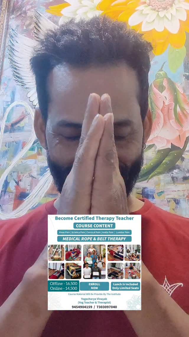 Post 10 by Aham Yog Institute on Instagram (video)