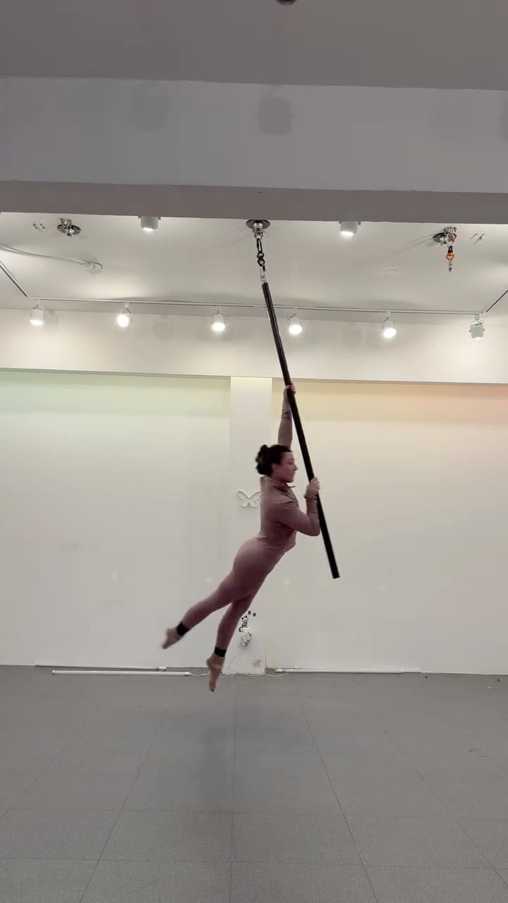 Post 4 by Anne Beyer | Pole & Aerial Coach Seoul on Instagram (video)