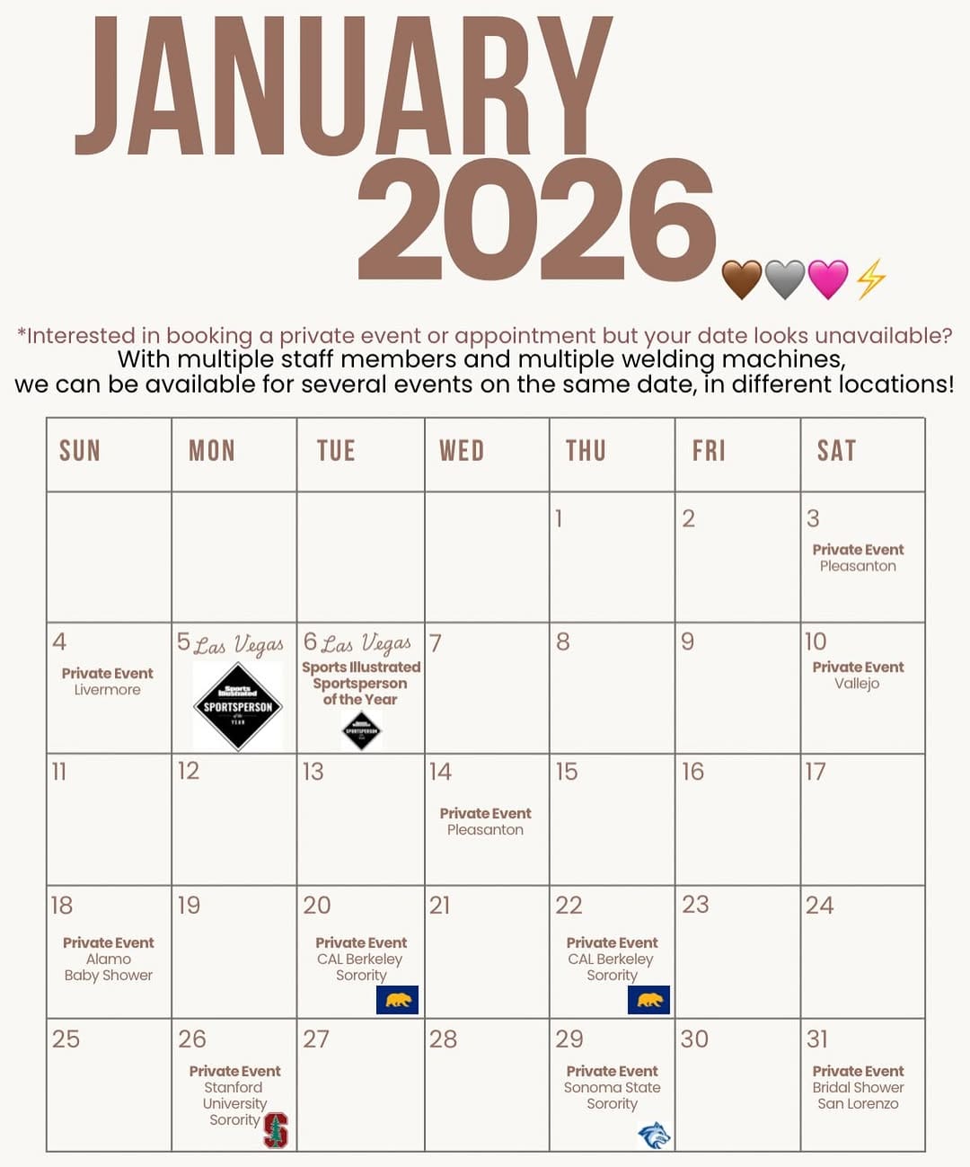 Post 7 by Permanent Jewelry SF Bay Area + Nationwide on Instagram (image)