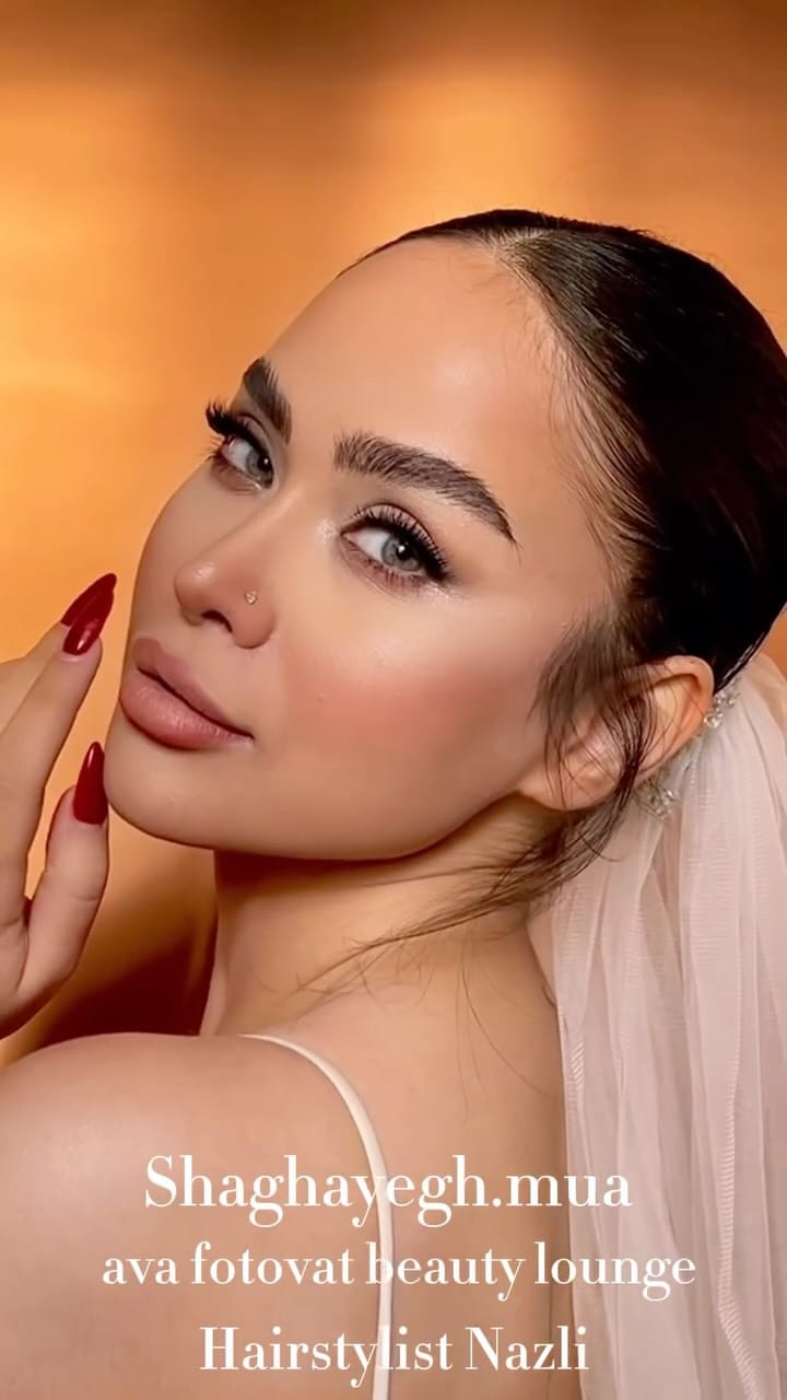 Post 7 by شقایق میکاپ آرتیست Shaghayegh makeup on Instagram (video)