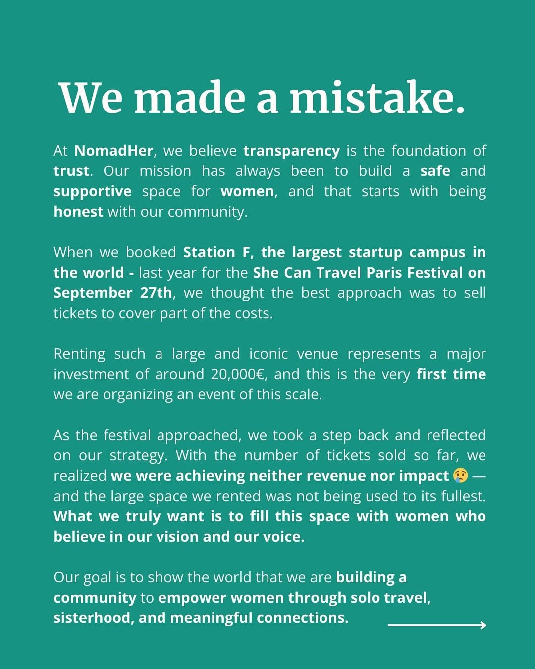 Post 6 by Hyo Jeong | CEO @NomadHer on Instagram (carousel)