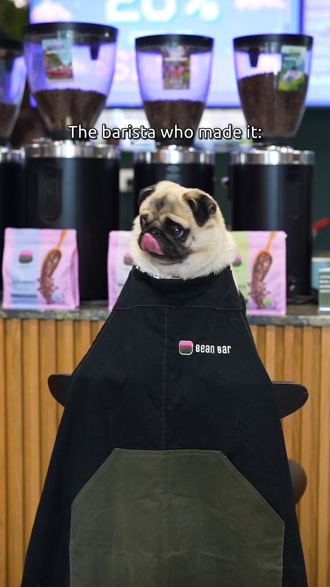 Post 9 by Bean Bar on Instagram (video)