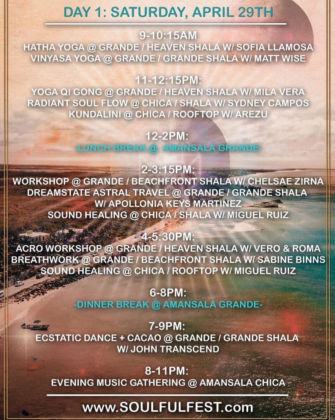 Post 9 by Soulful Festival on Instagram (image)