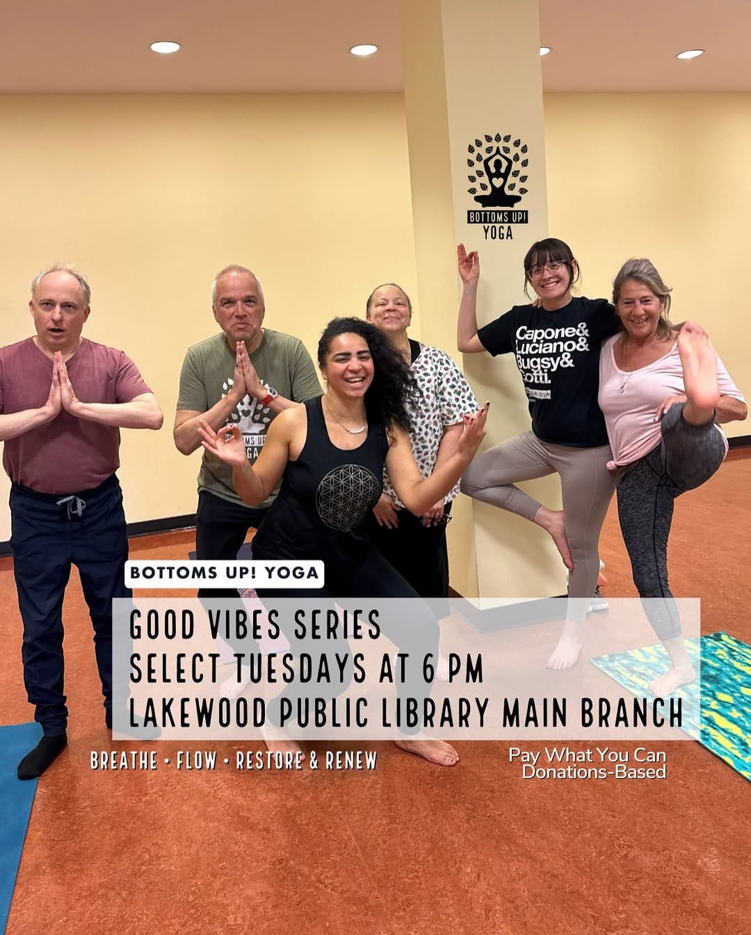Post 10 by Bottoms Up! Yoga & Brew on Instagram (image)