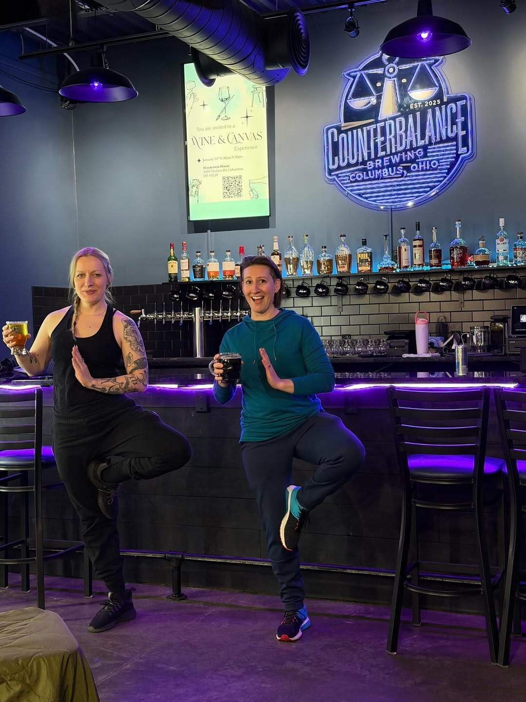 Post 7 by Bottoms Up! Yoga & Brew on Instagram (carousel)