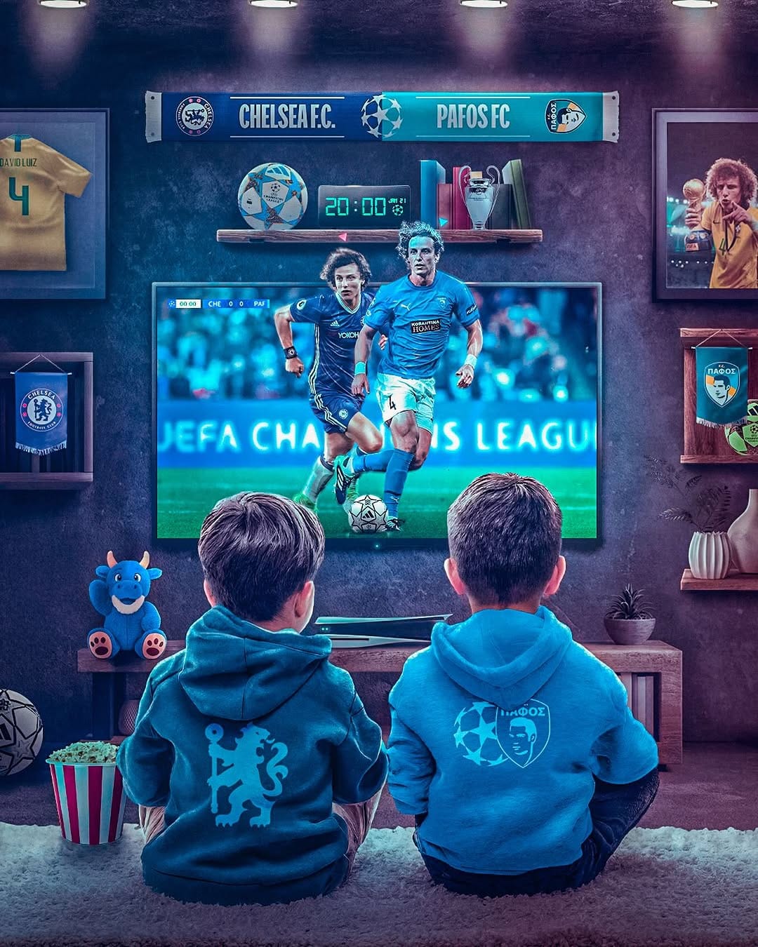 Post 3 by David Luiz on Instagram (image)